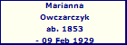 Marianna Owczarczyk