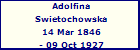 Adolfina Swietochowska