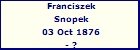Snopek Franciszek