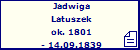 Jadwiga Latuszek