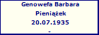 Genowefa Barbara Pieniek