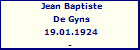 Jean-Baptiste De Gyns