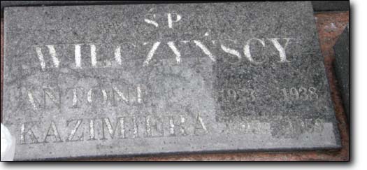 Biala Podlaska cemetery monument of Marcin Szulc 2